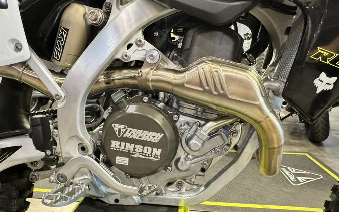 2025 Triumph TF 450-RC Edition Jet Black/Pure White