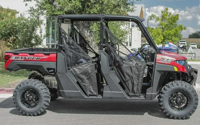 New 2025 POLARIS RANGER CREW XP 1000 PREMIUM SUNSET RED