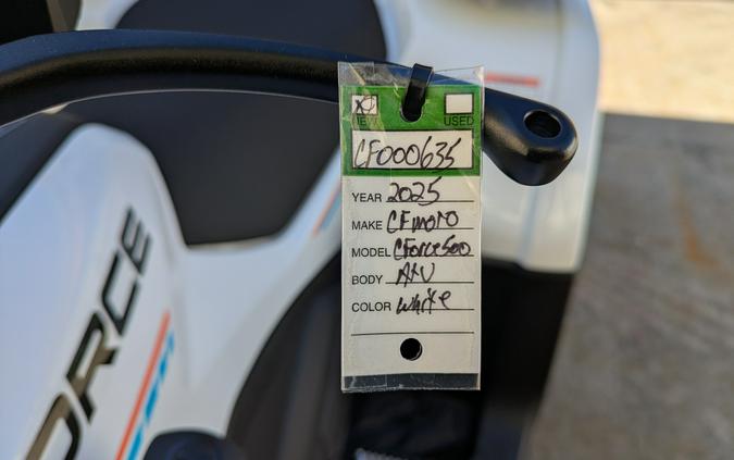 2026 CFMOTO CForce 500