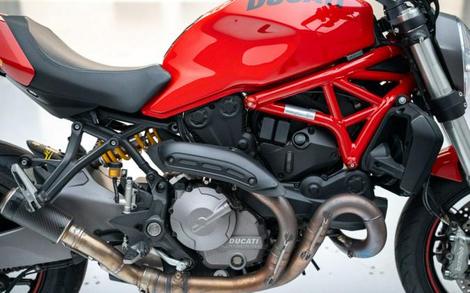 2018 Ducati Monster 821 Red