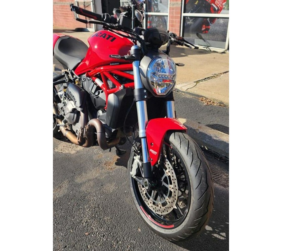 2018 Ducati Monster 821 Red