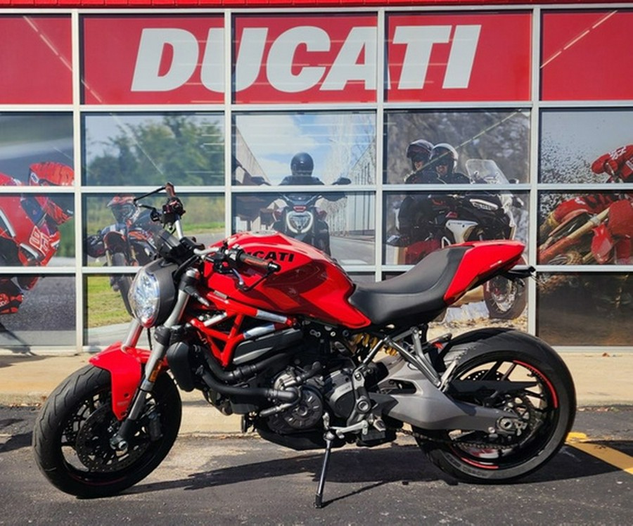 2018 Ducati Monster 821 Red