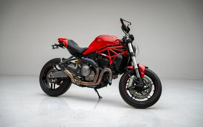 2018 Ducati Monster 821 Red