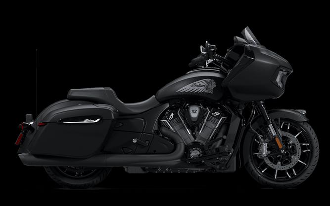 2025 Indian Motorcycle Challenger Dark Horse With 112ci Rider Assist Package - Frost Silver Smoke