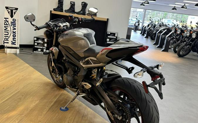 2020 Triumph Street Triple RS Silver Ice