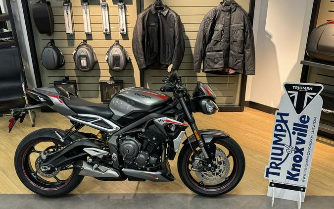 2020 Triumph Street Triple RS Silver Ice