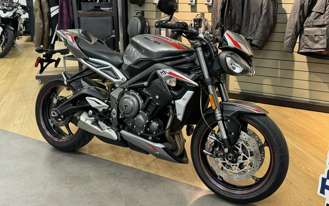 2020 Triumph Street Triple RS Silver Ice