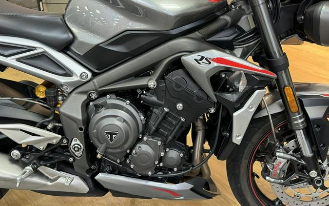 2020 Triumph Street Triple RS Silver Ice