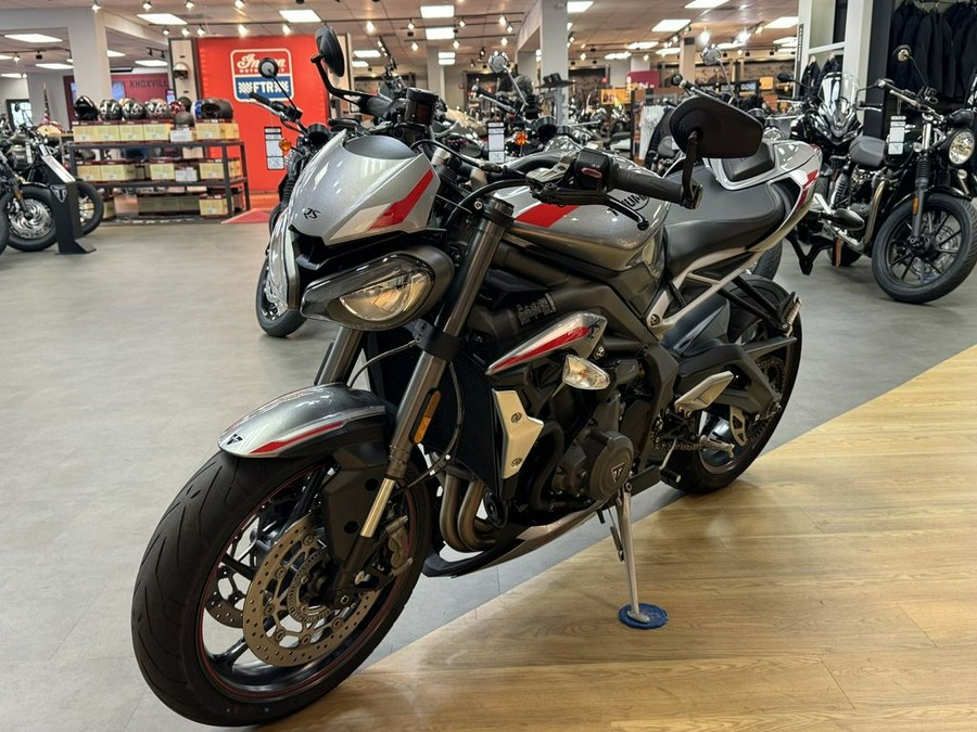 2020 Triumph Street Triple RS Silver Ice