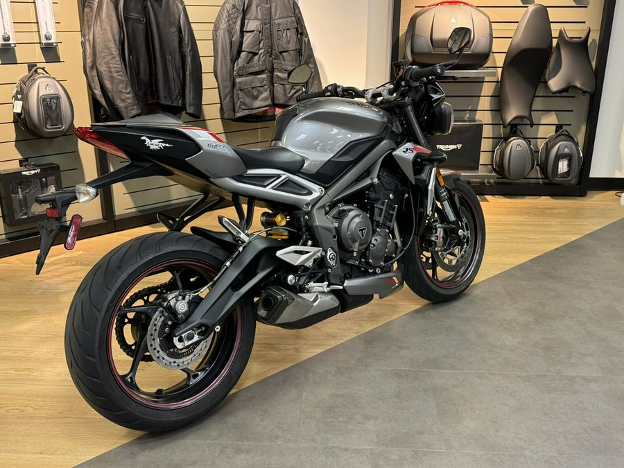 2020 Triumph Street Triple RS Silver Ice