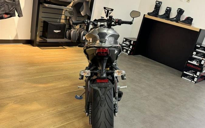 2020 Triumph Street Triple RS Silver Ice