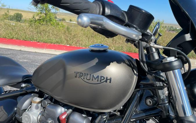 2017 Triumph Bonneville Bobber