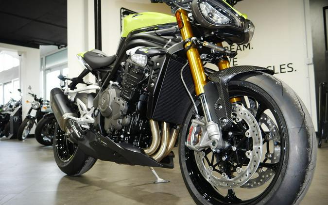 2026 Triumph Speed Triple 1200 RX Triumph Performance Yellow