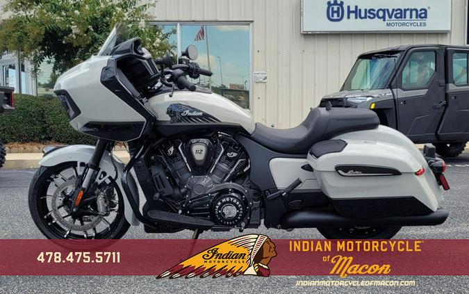 2026 Indian Motorcycle® Challenger® Dark Horse® 112 w/PowerBand Audio Chalk with Black Metallic