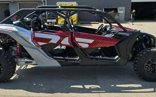 2024 Can-Am® Maverick X3 MAX DS Turbo Fiery Red & Hyper Silver