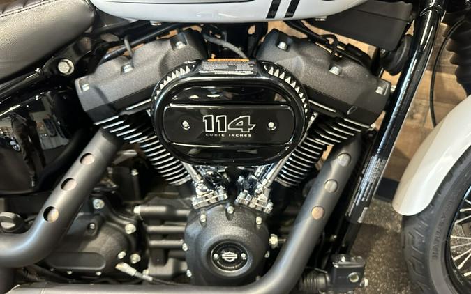 2021 Harley-Davidson® Street Bob® 114 Stone Washed White Pearl FXBBS