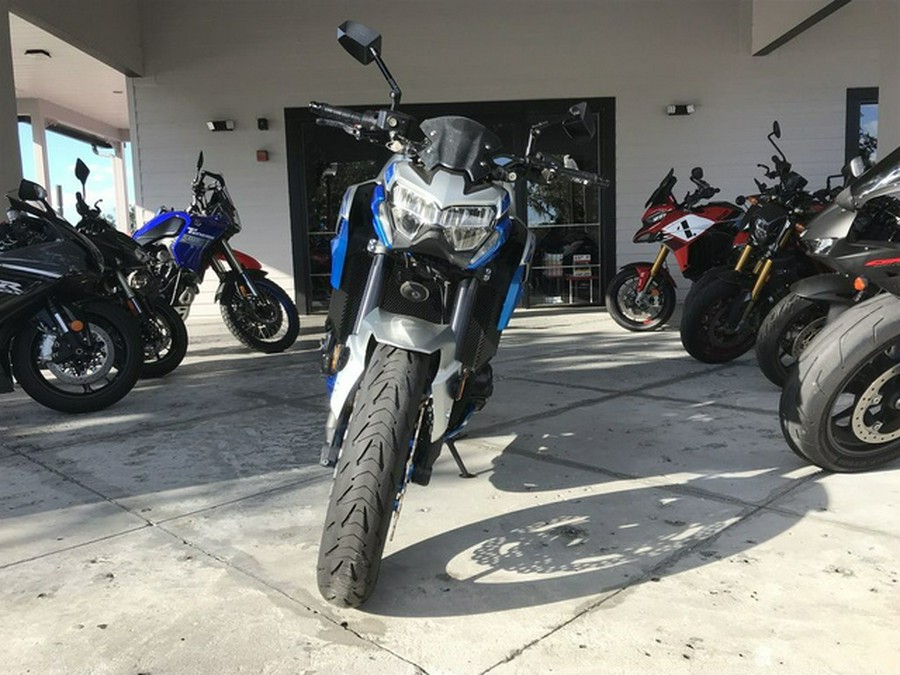 2020 KAWASAKI Z900 ABS Candy Plasma Blue/Metallic Silver