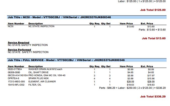2018 HONDA SHADOW PHANTOM - K800346