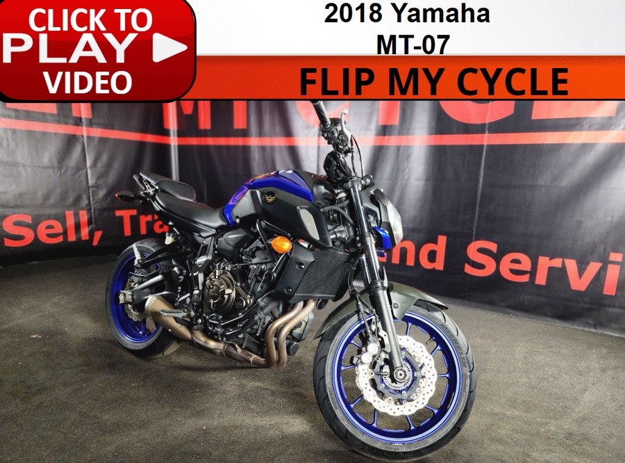 2018 YAMAHA MT 07 - F000488