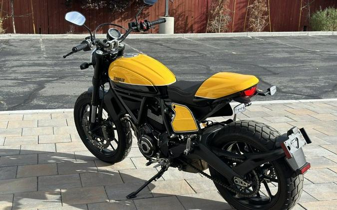 2020 Ducati Scrambler 800 Full Throttle Shining Black/Yellow