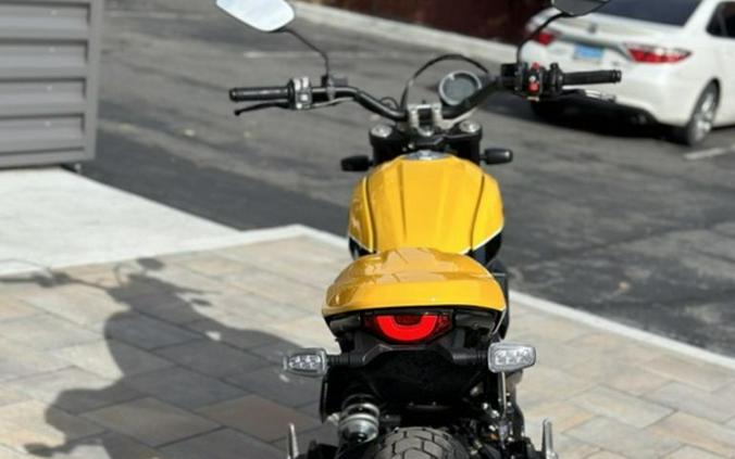 2020 Ducati Scrambler 800 Full Throttle Shining Black/Yellow