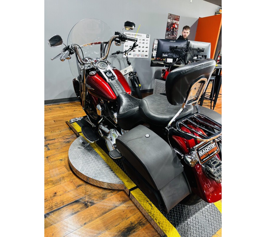 2009 Harley-Davidson® Fat Boy® RED HOT SUNGLO