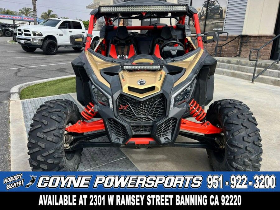 2018 Can-Am® Maverick™ X3 X™ RS TURBO R Gold & Can-Am Red