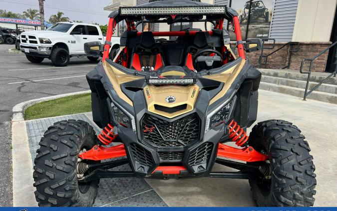 2018 Can-Am® Maverick™ X3 X™ RS TURBO R Gold & Can-Am Red