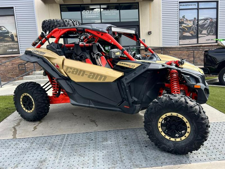 2018 Can-Am® Maverick™ X3 X™ RS TURBO R Gold & Can-Am Red