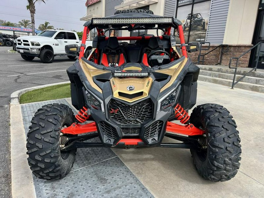 2018 Can-Am® Maverick™ X3 X™ RS TURBO R Gold & Can-Am Red