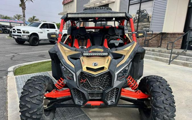 2018 Can-Am® Maverick™ X3 X™ RS TURBO R Gold & Can-Am Red