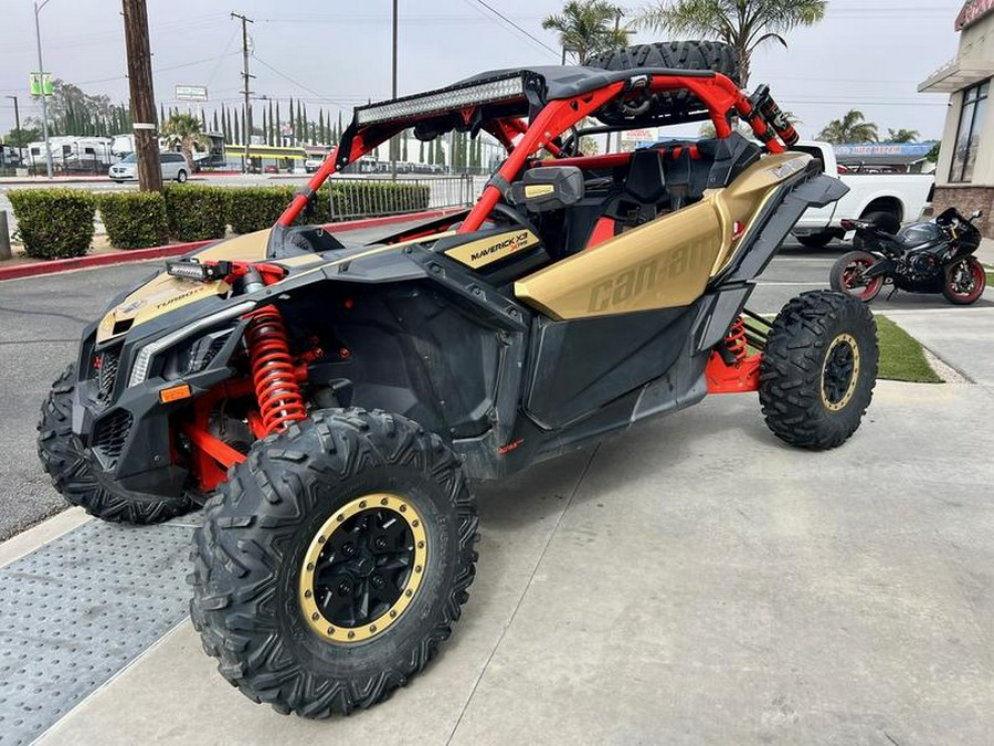 2018 Can-Am® Maverick™ X3 X™ RS TURBO R Gold & Can-Am Red