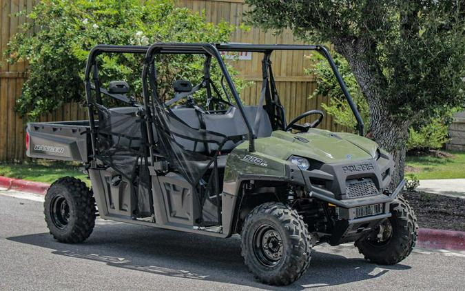 New 2024 POLARIS RANGER CREW 570 FULLSIZE SAGE GREEN