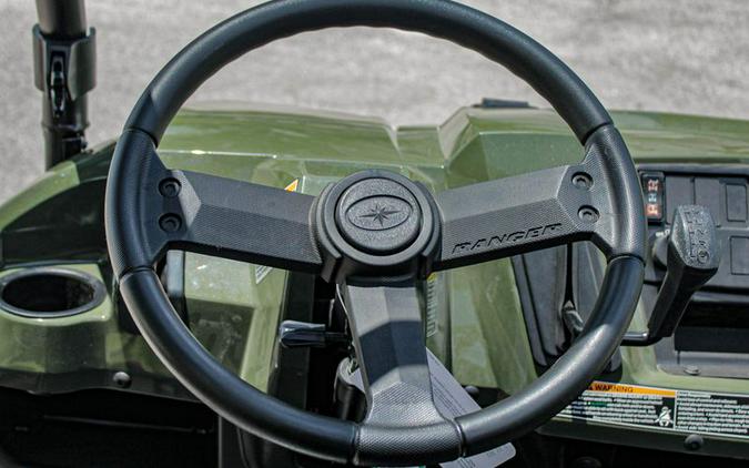 New 2024 POLARIS RANGER CREW 570 FULLSIZE SAGE GREEN