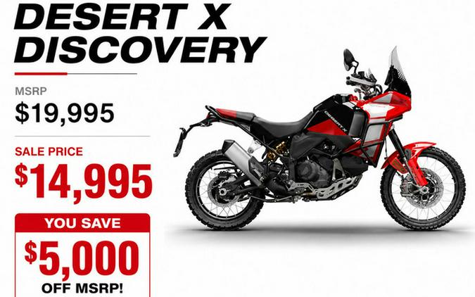 2025 Ducati DesertX Discovery