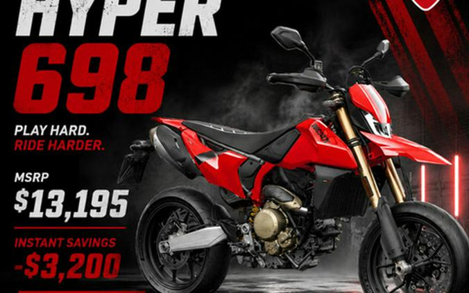 2025 Ducati Hypermotard 698 Mono Ducati Red