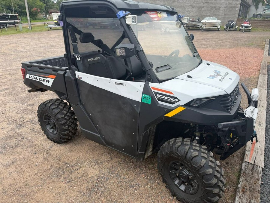 2023 Ranger 1000 Premium Side-by-Side with Winch, Turn Signals & LED Light Bars - Polaris