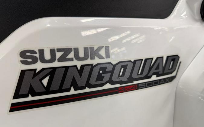 2019 Suzuki KINGQUAD 500AXI POWER STEERING