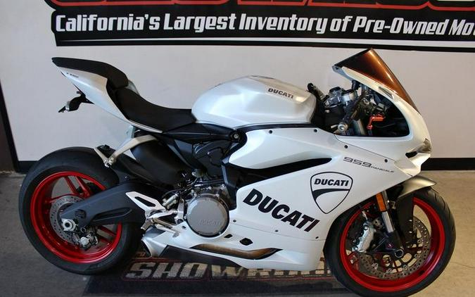 2018 Ducati 959 Panigale White