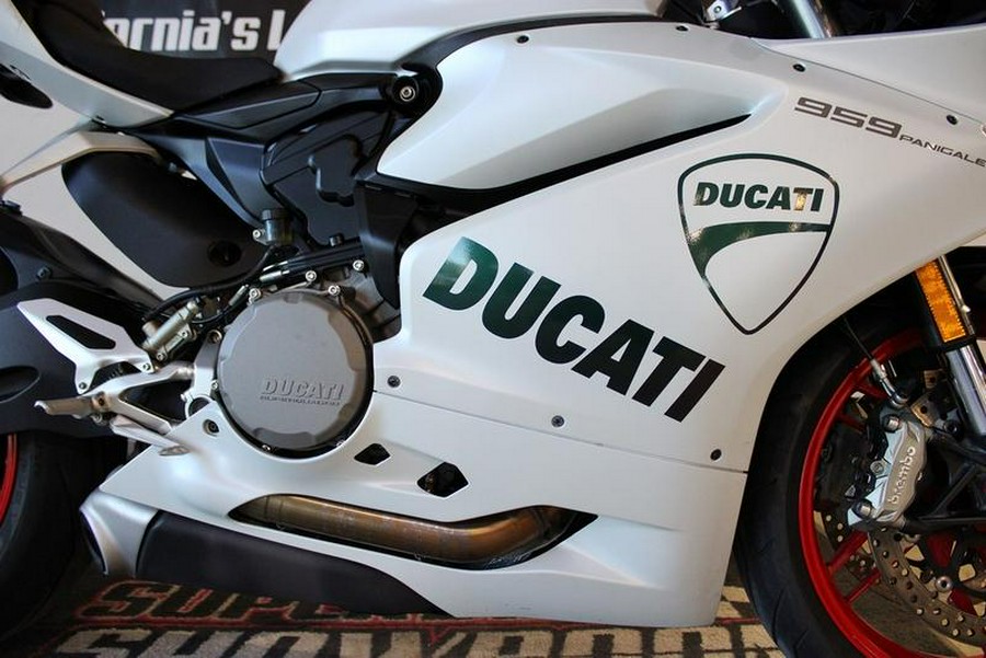 2018 Ducati 959 Panigale White