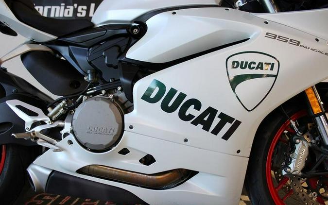 2018 Ducati 959 Panigale White