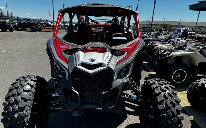 2024 Can-Am® Maverick X3 MAX X rs Turbo RR Fiery Red & Hyper Silver