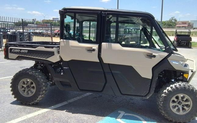 2024 Can-Am Defender MAX Limited HD10 Desert Tan & Timeless Bl