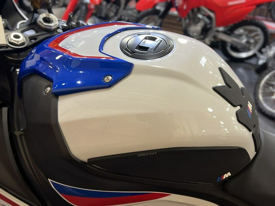 2022 BMW S 1000 RR Light White Racing Blue Racing Red