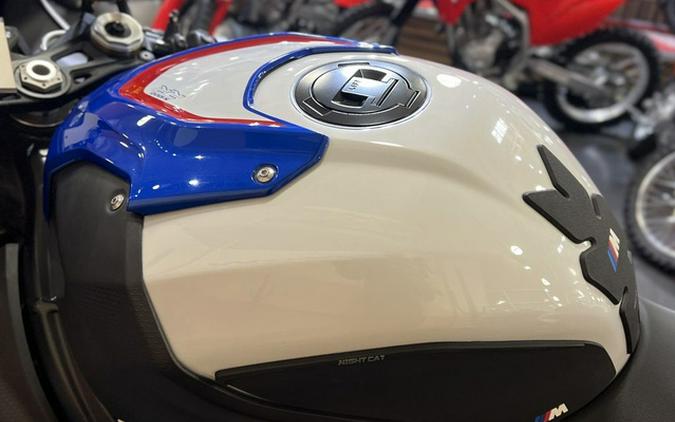 2022 BMW S 1000 RR Light White Racing Blue Racing Red