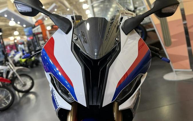 2022 BMW S 1000 RR Light White Racing Blue Racing Red