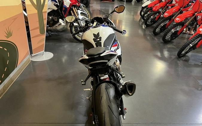 2022 BMW S 1000 RR Light White Racing Blue Racing Red