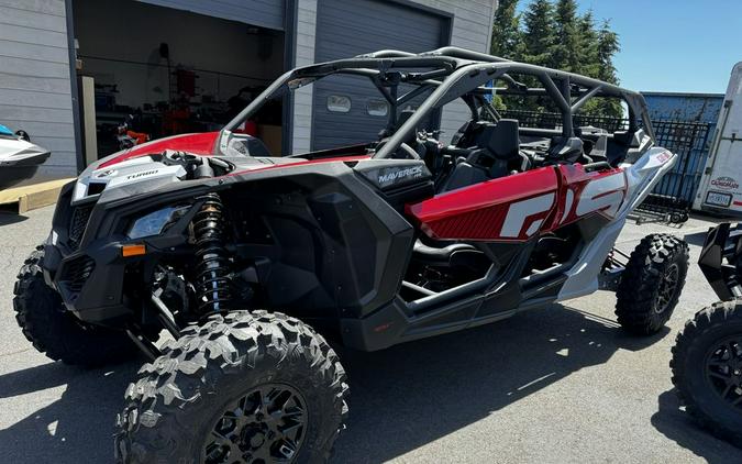 2024 Can-Am® Maverick X3 MAX RS Turbo Fiery Red & Hyper Silver