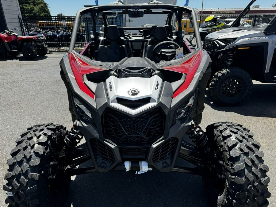 2024 Can-Am® Maverick X3 MAX RS Turbo Fiery Red & Hyper Silver