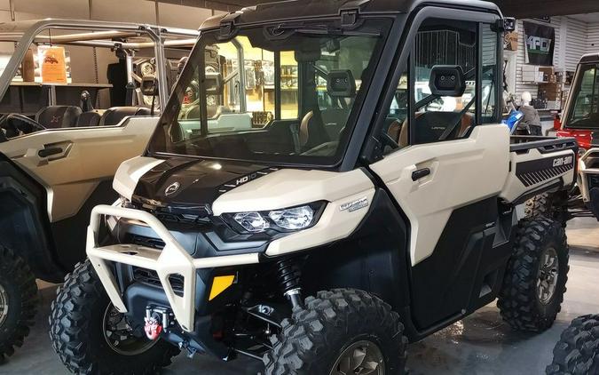 2024 Can-Am® Defender Limited HD10 Desert Tan & Timeless Black